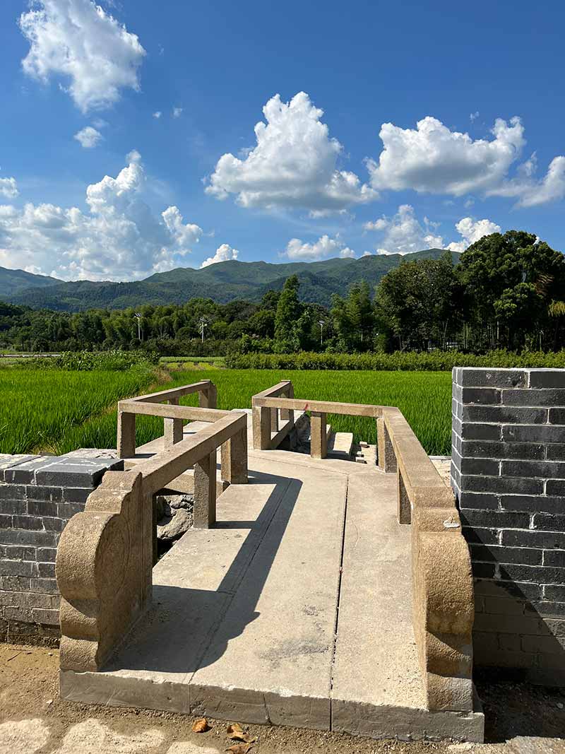 上饶花岗岩仿古石材景区使用案例