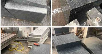 上饶 芝麻黑地铺石材