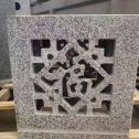 上饶 芝麻白花岗岩镂空雕花灯笼