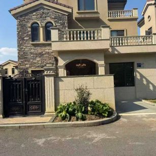 上饶黄金麻别墅干挂效果展示