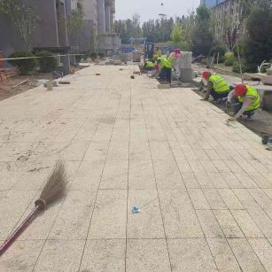 上饶黄金麻荔枝面地铺案例