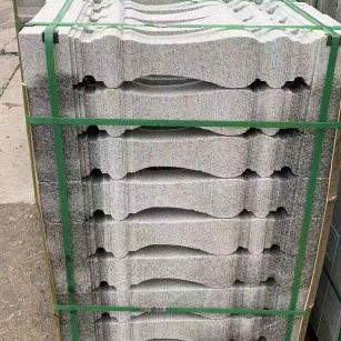 上饶 芝麻白方形拉丝面，栏杆花瓶柱