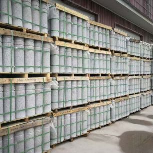 上饶 芝麻白挡车柱、阻车桩、隔离柱