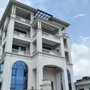 上饶芝麻白别墅干挂效果展示