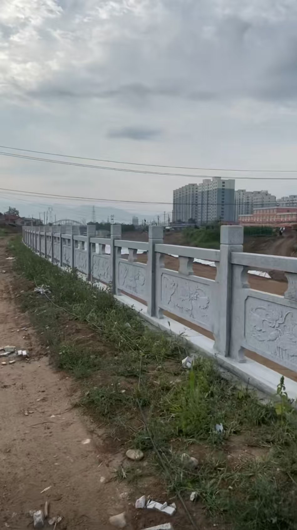 上饶 石材河道栏杆