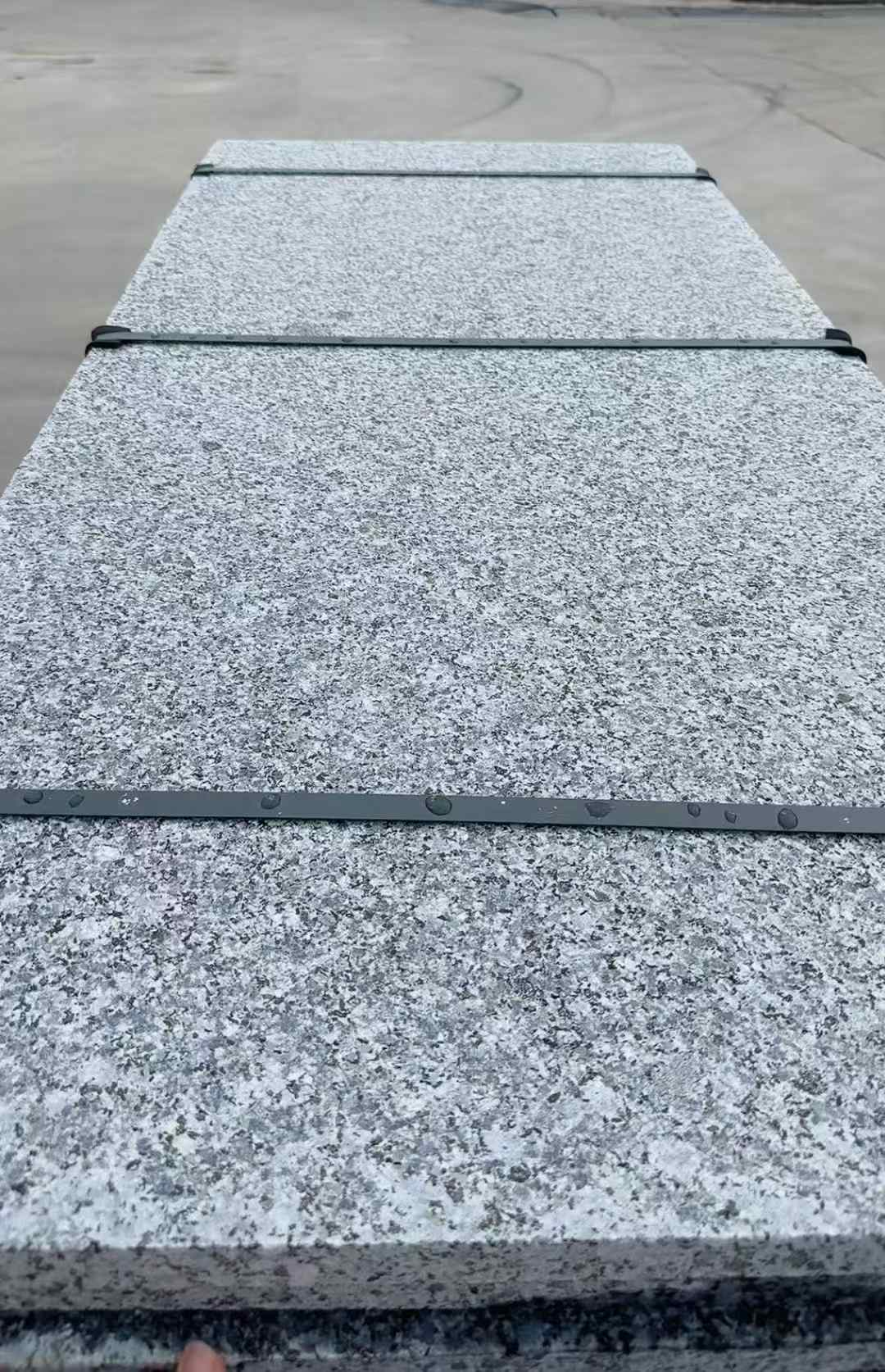 上饶 芝麻黑火烧面毛板，条板，半成品