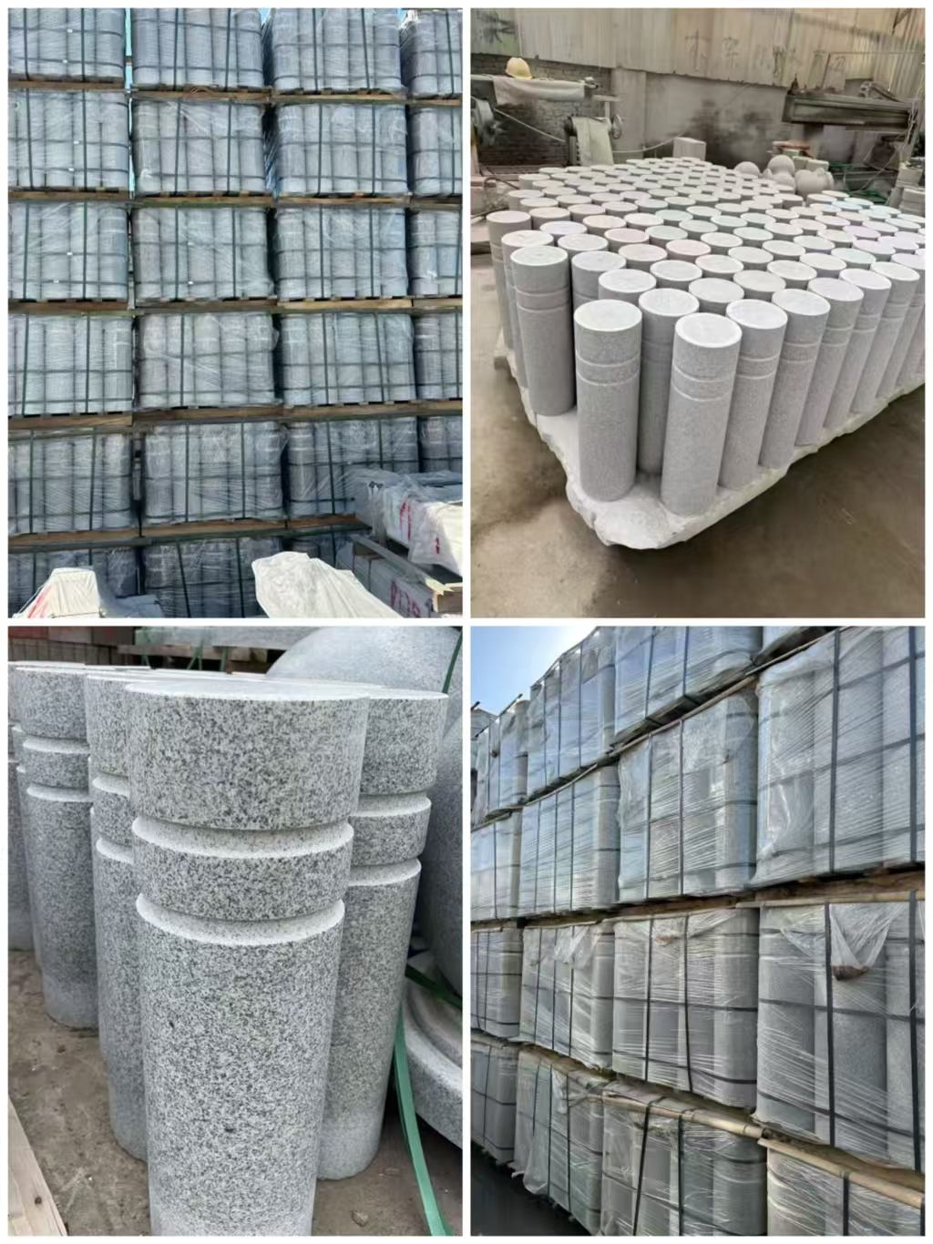 上饶 芝麻白花岗岩挡车柱、隔离柱多少钱