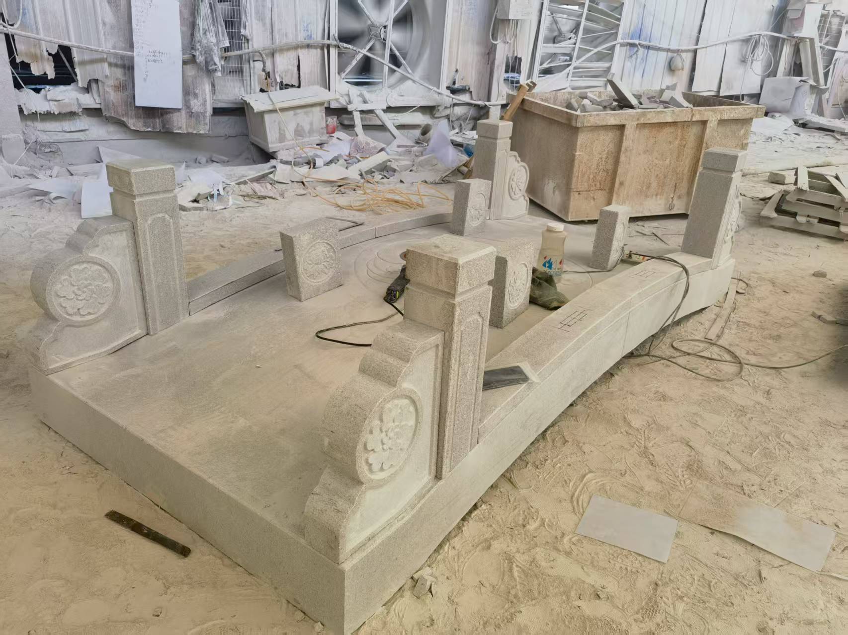 上饶 芝麻灰火烧面石桥-拼装