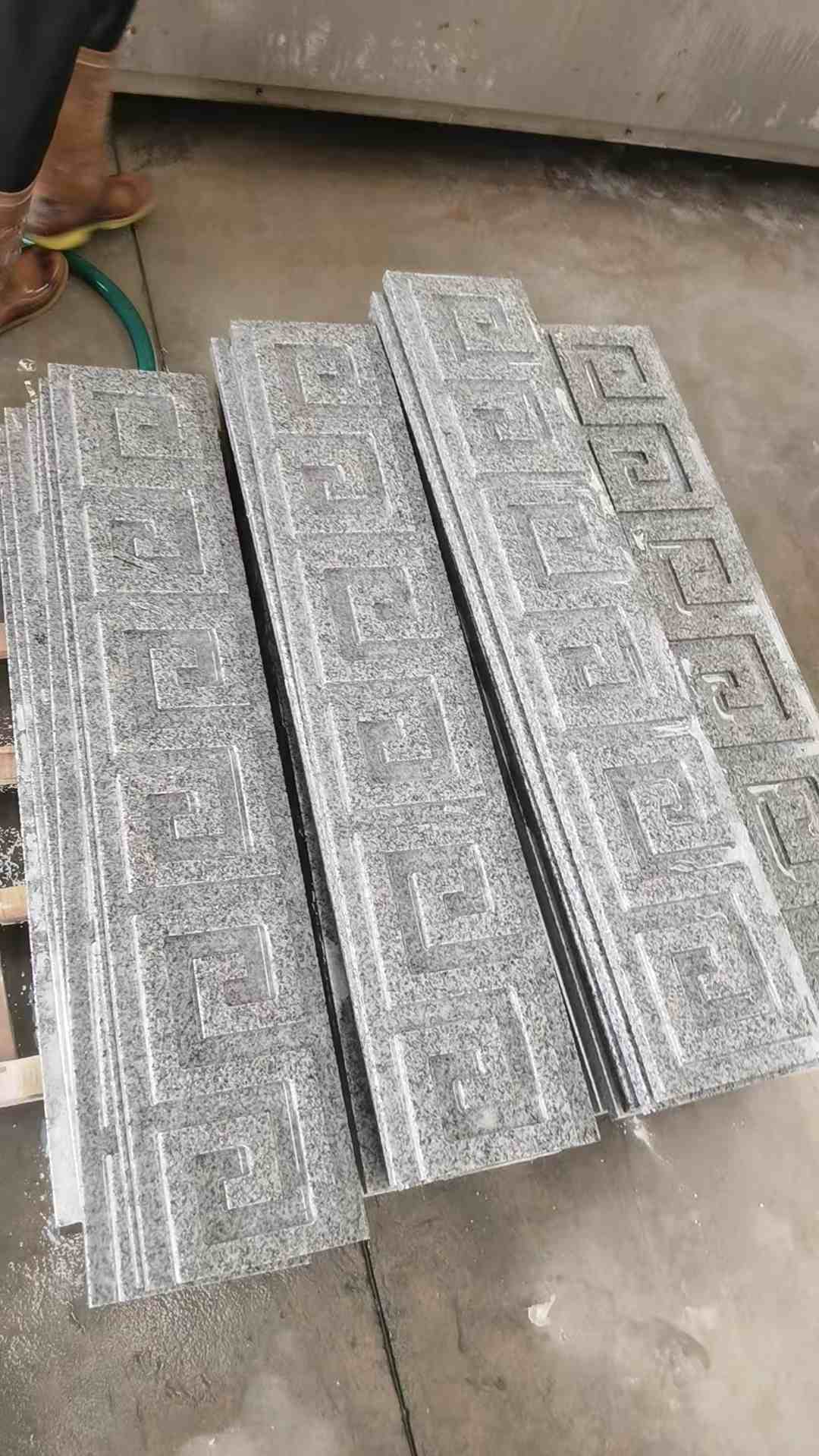 上饶 别墅回纹线条，雕刻