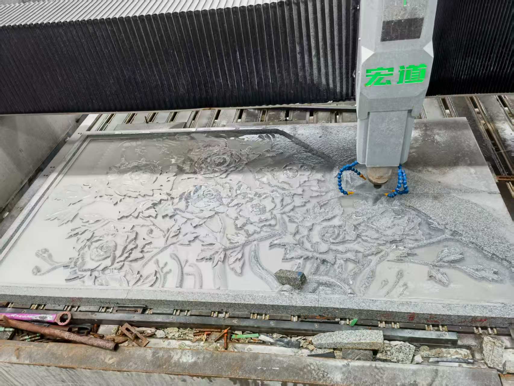 上饶 别墅墙面石材雕刻