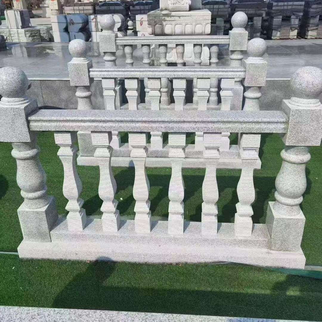 上饶 别墅石材栏杆特写