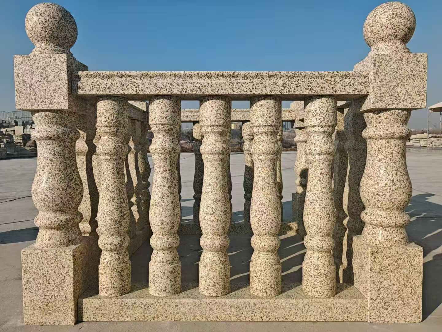 上饶 黄金麻栏杆（扶手，花瓶柱，将军柱）