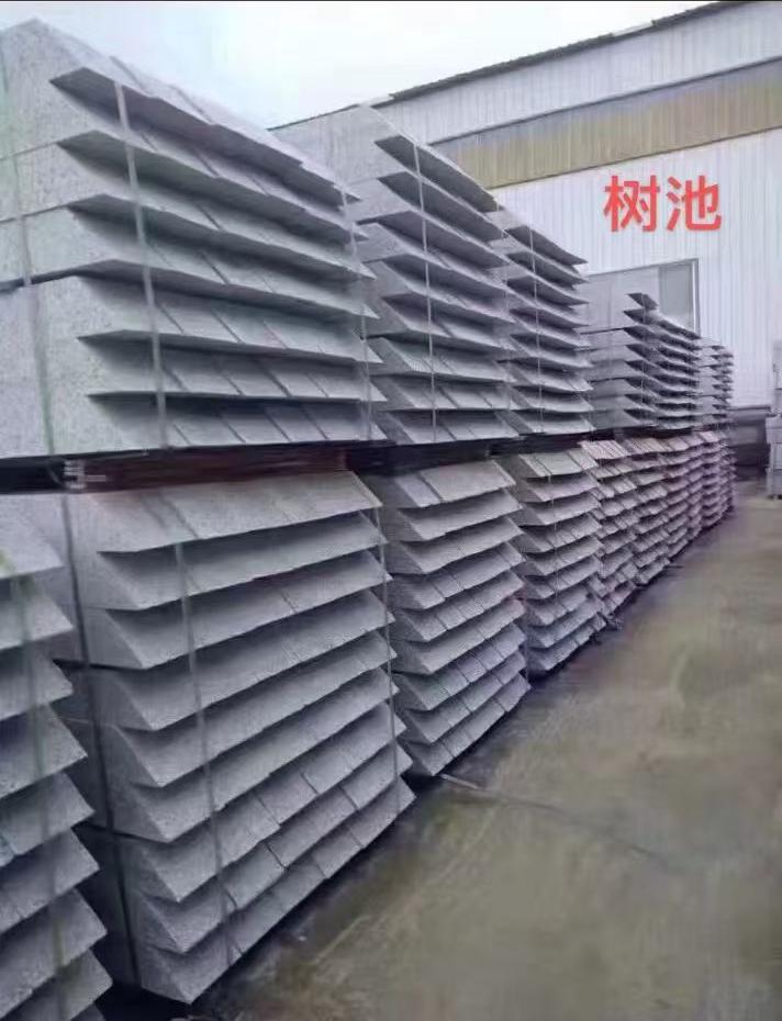 上饶 芝麻灰切头树池